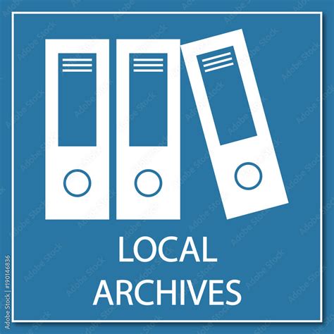 Logo Local Archives Stock Vector Adobe Stock