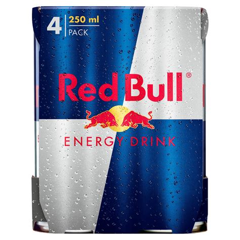 As told earlier also there are many people who drink red bull on a regular basis. Red Bull Energy Drink, 250ml (4 Pack) | Sports & Energy ...