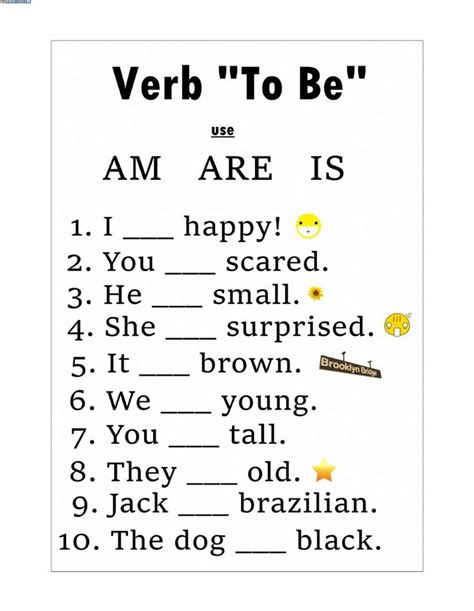 Verb To Be Interactive And Downloadable Worksheet You Can Do The Exercises Online Or Downlo