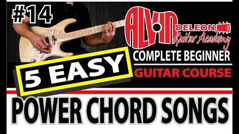 14 5 EASY POWER CHORD SONGS WITH BACKING TRACKS COMPLETE BEGINNER