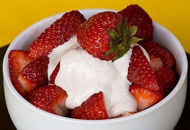 Recipe for Strawberries with Romanoff Sauce from TableFare | Recipes ...