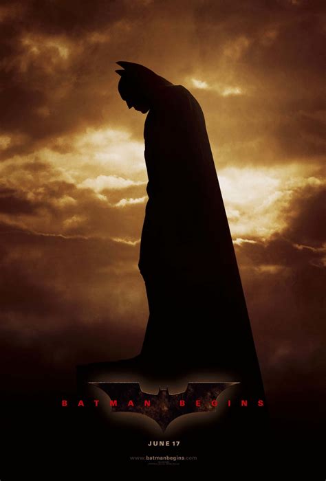 Batman Begins 1 Of 14 Extra Large Movie Poster Image Imp Awards