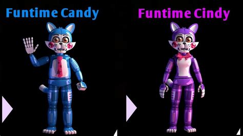 Funtime Candy And Funtime Cindy Animales De Anime Videos Musicales