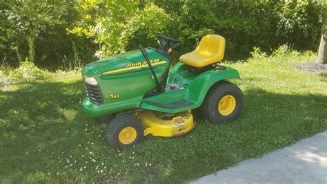 Mowing And An Update On The John Deere Lt155 Youtube