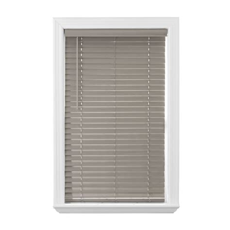 Better Homes Gardens 2 Cordless Faux Wood Horizontal Blinds Rustic