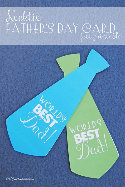 Surprise Dad With A Cute Necktie Fathers Day Card