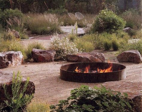 In Ground Fire Pit Rings How To Make A Sand Fire Pit 2019 Landscaping