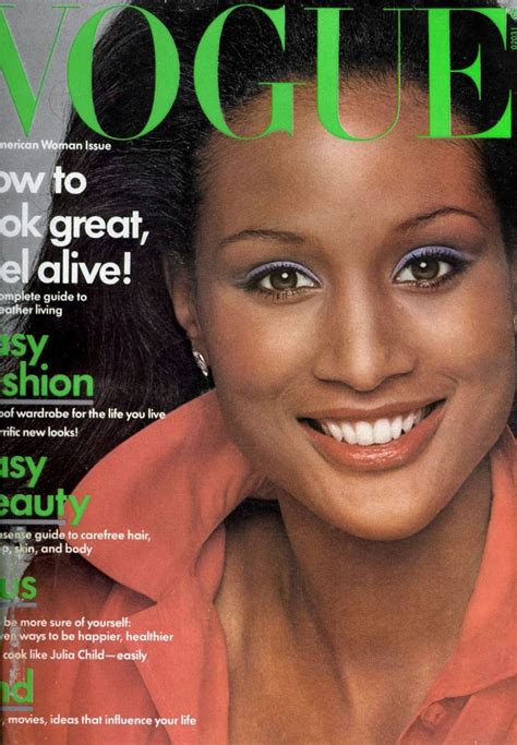 supermodel beverly johnson vogue us june1975 cover photographed by francesco scavullo