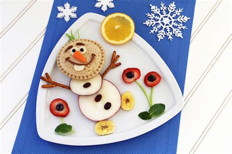Gastronomía recetas, recetas de cocina fácil, pinchos, tapas, postres. Frozen-Inspired Olaf Food Art | Disney Family