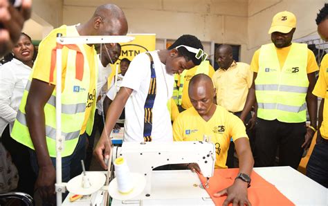 Mtn Uganda And Ussia Equips Teso Textile Light Dynamics In Soroti City