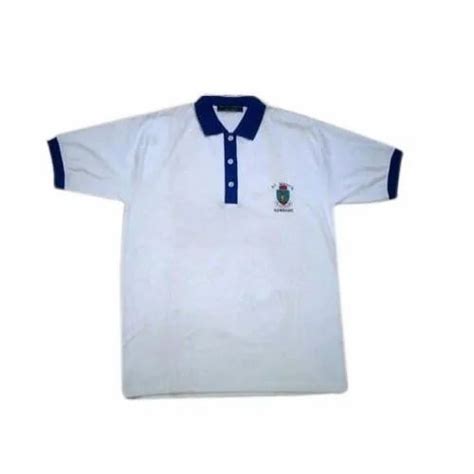 Boys Cotton School Uniform T Shirt At Rs 100piece In Ludhiana Id