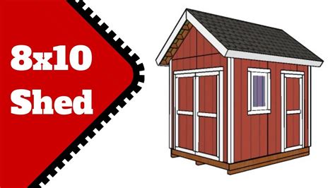 View 8x10 Shed Plans Materials List Pictures Wood Diy Pro