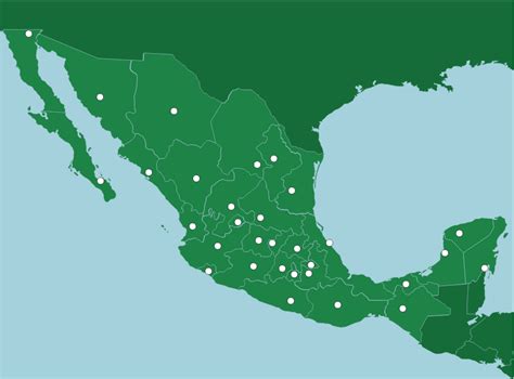 Mexican States And Capitals Diagram Quizlet