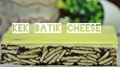 Untuk dapatkan update dan kemaskini resepi kek batik, anda boleh bookmark blog ini di browser anda, ataupun like facebook fan page: Resepi Kek Batik Cheese Bakar - YouTube