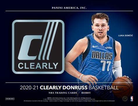 202021 Panini Clearly Donruss Basketball Hobby 12 Box Case Break 1 Random Teams Dynasty