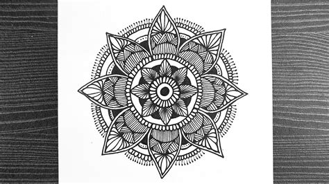 Mandala Art How To Draw Mandala For Beginners Step By Step