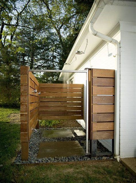 Overall information about the design. 46 Amazing Outdoor Bathroom Design Ideas - HOMISHOME