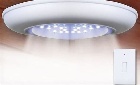 I have a fan with lights in my ceiling. Wireless Ceiling/Wall Lights | Groupon Goods