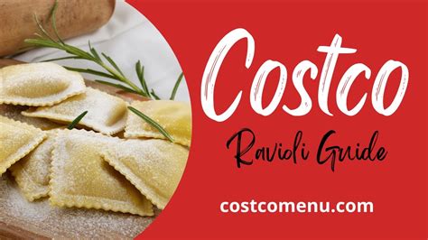 Costco Ravioli Cheese And Spinach Ravioli Youtube