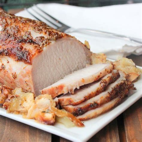 Aidells suggests cooking these cuts submerge pork loin into brine, cover and refrigerate for 1 to 1.5 hours. Brine this perfect pork loin roast and then bake with the maple-Dijon sauce to pure perfection ...
