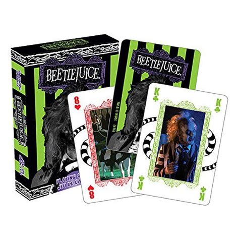 Tim Burton Beetlejuice Movie Dvd And Pack Deck Of Playing Cards Fantasy