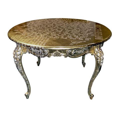 Gold Dining Table Maison 24