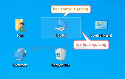 Another quick way to change the desktop icons to be smaller is to use keyboard shortcut. How to Change Desktop Icon Spacing in Windows 10 / 8 / 7 ...