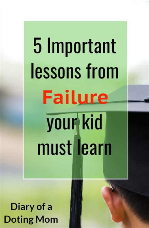 5 Important Lessons From Failure That You Should Teach Your Child