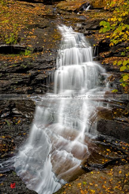 Autumn At Ricketts Glen State Park • Susan Candelario Sdc Photography