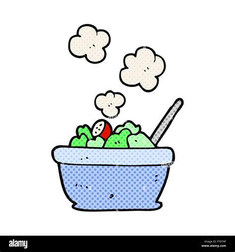 Freehand Drawn Cartoon Salad Stock Vector Image And Art Alamy