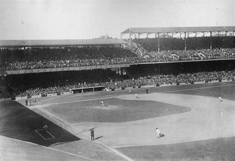 Griffith Stadium Washington Dc October 4 1924 Action During The