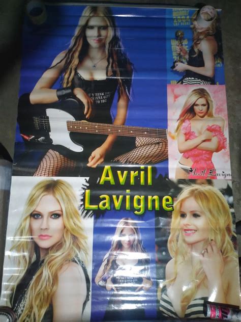 Avril Lavigne Huge Poster Hobbies Toys Music Media CDs DVDs On