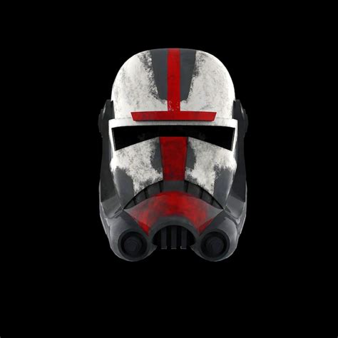 Clone Wars Hunter Bad Batch Squad 99 Wearable Helmet 3d Model Etsy
