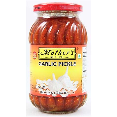 Mothers Recipe Garlic Pickle 500g L Buy Online Asian Dukan