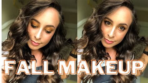 Fall Makeup Tutorial How To Do A Fall Inspired Bronze Smokey Eye Youtube