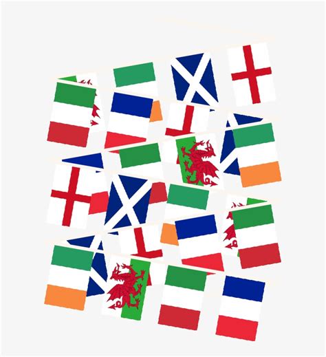 Beirne, van der flier, lowe in for ireland. 6 Nations Rugby Multi Nation Bunting - Flag Of Wales ...