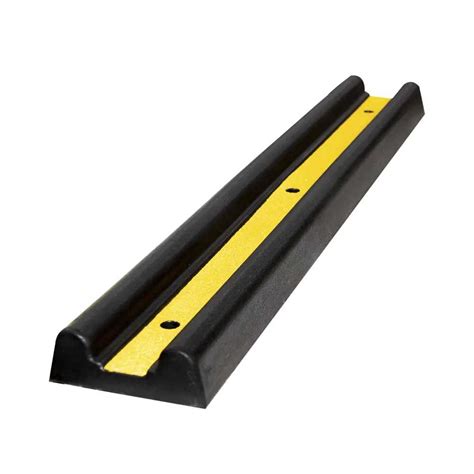 Rubber Wall Protector Black