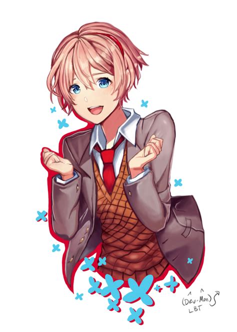 Ddlc Sayori Hanging Png To Pdf Wholesome Sayori By Illuminit