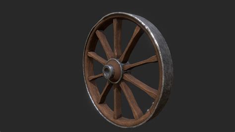 Wagon Wheel Download Free 3d Model By Oleg Bone Olegbone B93ec52