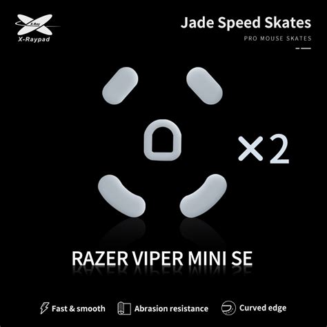 Xraypad Jade Skates For Razer Viper Mini Signature Edition X Raypad