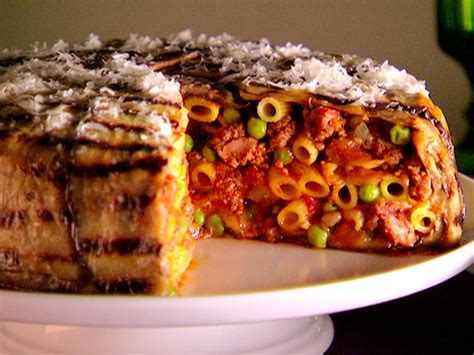 Eggplant Timbale Recipe Timbale Recipe Food Network Recipes Recipes
