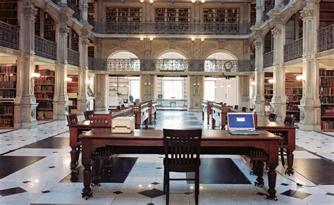 Johns Hopkins University George Peabody Library Restoration Lewis