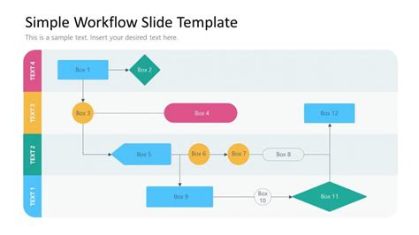 Editable Workflow Slide Design For Powerpoint Slidemodel
