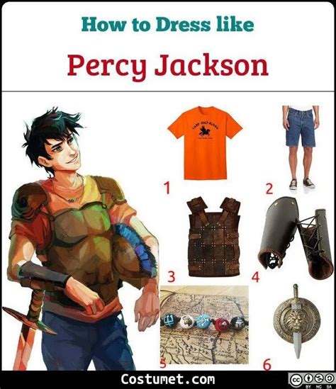 Percy Jackson Costume For Cosplay And Halloween 2023 Percy Jackson