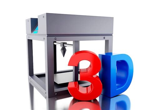 Premium Photo 3d Three Dimensional Printer
