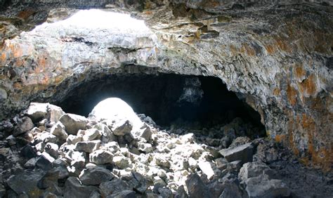 Indian Tunnel In Craters Of The Moon