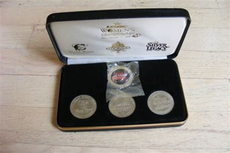 4 Token Set Of 1 1998 Coins Silver Legacy Circus Circus Eldorado