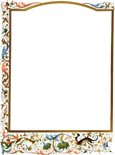 Vintage Frame Border Png 33556 Free Icons And Png Bac