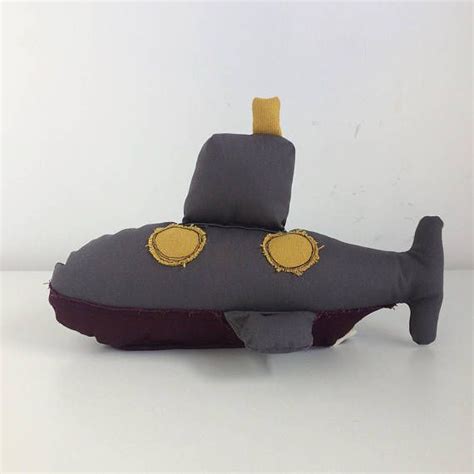 Stuffed Submarine Plush Toy Plushie Submarine Stuffed Toy Nursery