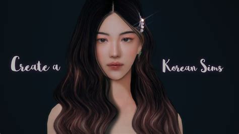 The Sims 4 Cas L Korean Ulzzang Girl L Cclist And Tray File Youtube